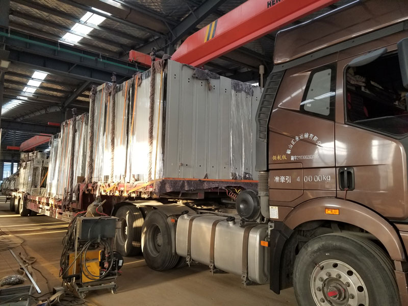 榮大發往遼寧第三批現代候車亭發貨記錄