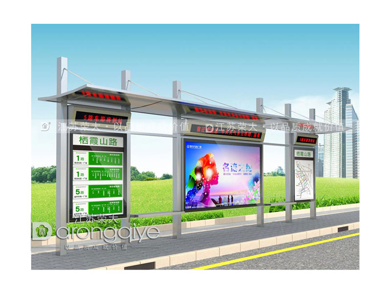公交車站臺候車亭的廣告效果好不好